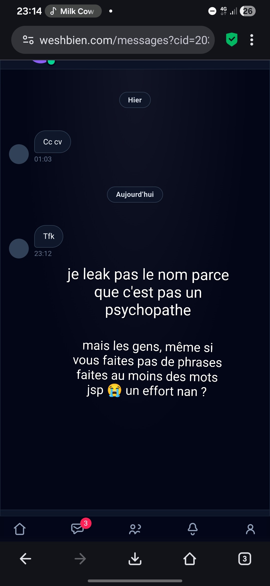 Faites des phrases !